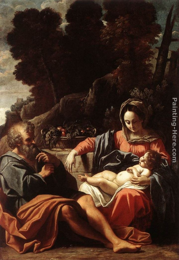 Sisto Badalocchio The Holy Family
